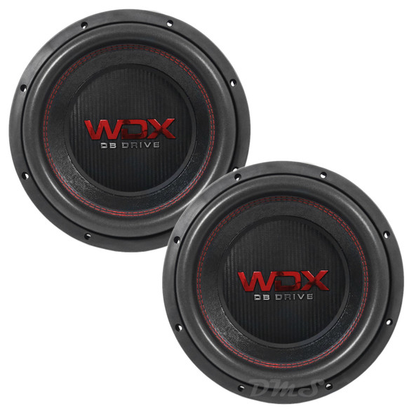 DB Drive WDX G1 10 Inch 2000W DVC 4 Ohm Subwoofers | WDX10G1.4 (Pair) MAIN PHOTO