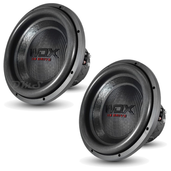 DB Drive WDX G0 12 Inch 1200W Max DVC 4 Ohm Subwoofers | WDX12G0.4 (Pair) MAIN PHOTO