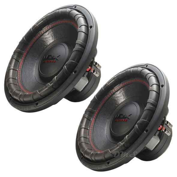 DB Drive WDX15G2R.4 | 15 Inch 2500W Max DVC 4 Ohm Subwoofers | WDX G2R 15" (Pair)
