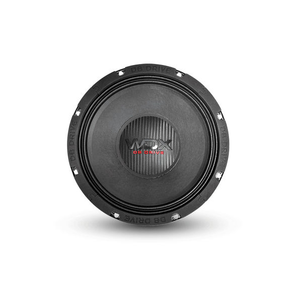 DB Drive WDX7MR8 | 8 Inch 375W 4 Ohm Pro Midrange Speakers (Pair) FRONT PHOTO OF CONE