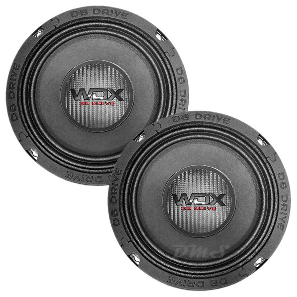 DB Drive WDX8MB6 | 6.5 Inch 400W 4 Ohm Pro Mid-Bass Speakers (Pair)
 MAIN PHOTO