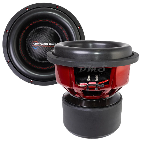 American Bass HURRICANE 12 Inch 6000W DVC 1 Ohm Subwoofer