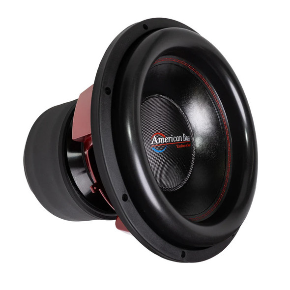 American Bass HURRICANE 15 Inch 6000W DVC 1 Ohm Subwoofers (Pair) ANGLED PHOTO OF SUB