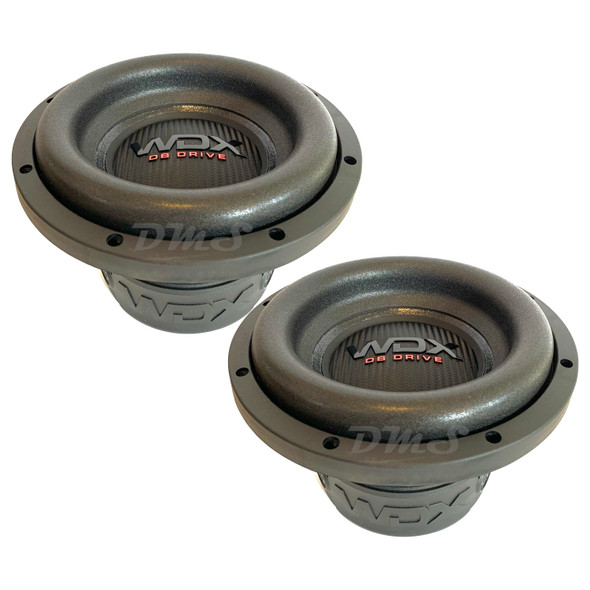 DB Drive WDX8G0.2 | 8 Inch 800W Max DVC 2 Ohm Subwoofers | WDX G0 8" (Pair)