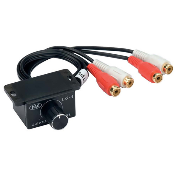 PAC LC-1 | Remote Level Control Bass Knob Kit w/ 20FT RCA Cables