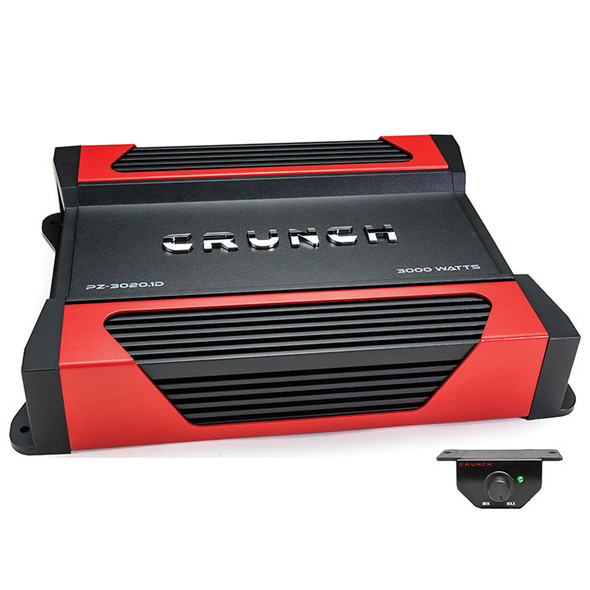 Crunch GTRII-4000.1D | 4000W Max Monoblock Subwoofer Amplifier