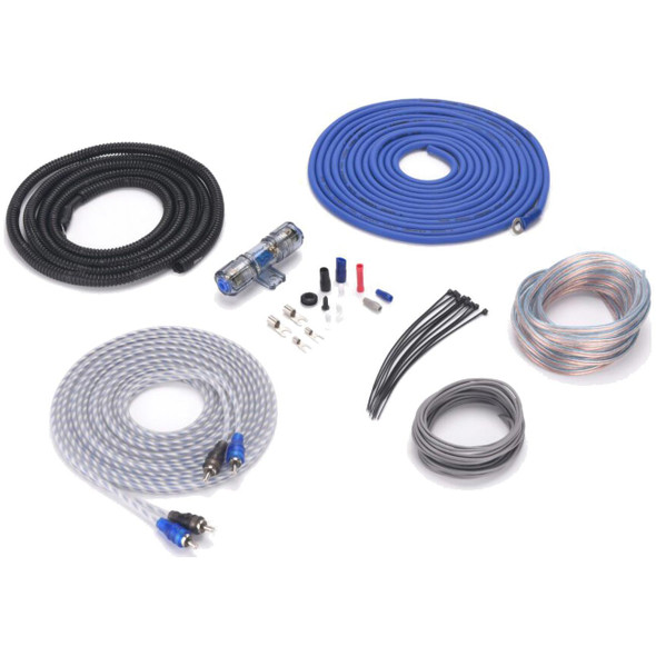 Blaupunkt BMK88 | 8 Gauge 1500W Complete Amplifier Wiring Kit | Blue MAIN PHOTO
