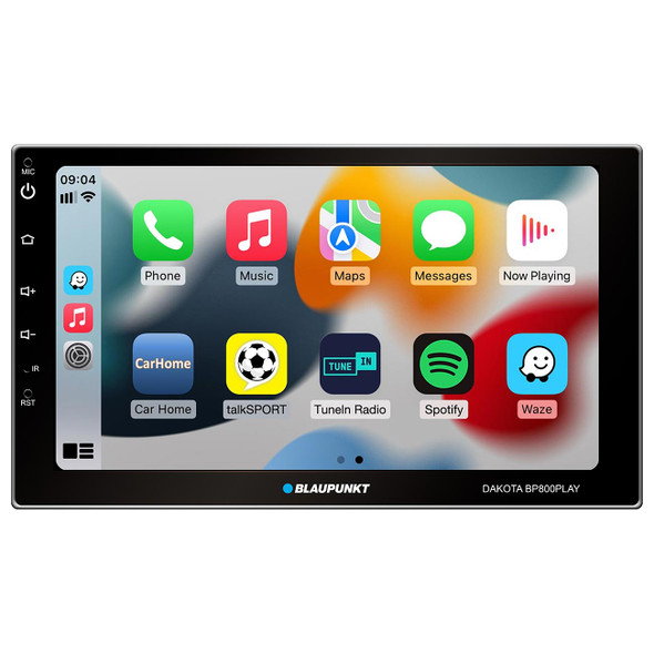 Blaupunkt Dakota BP800PLAY | 6.8 Inch Double Din Touchscreen Multi-Media Head Unit FRONT PHOTO