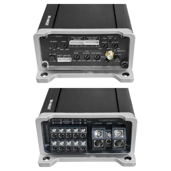 Blaupunkt BPA-M605BT | M-Series 1400W 5 Channel Full Range Amplifier w/Bluetooth SIDE PHOTO