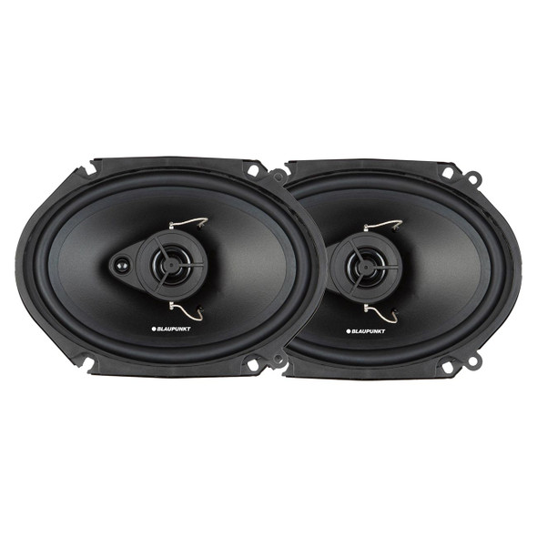 Blaupunkt BPS-E683 | E-Series 6x8 Inch 60W 4 Ohm 3-Way Coaxial Speakers (Pair)
