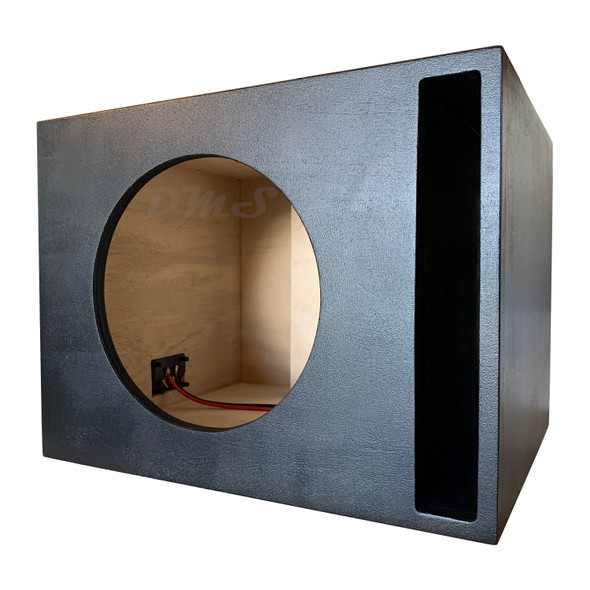 Designer Motorsports 12 Inch 2 Cube 34 HZ Ported 'PRO-FAB' Sub Box | DMS112VB