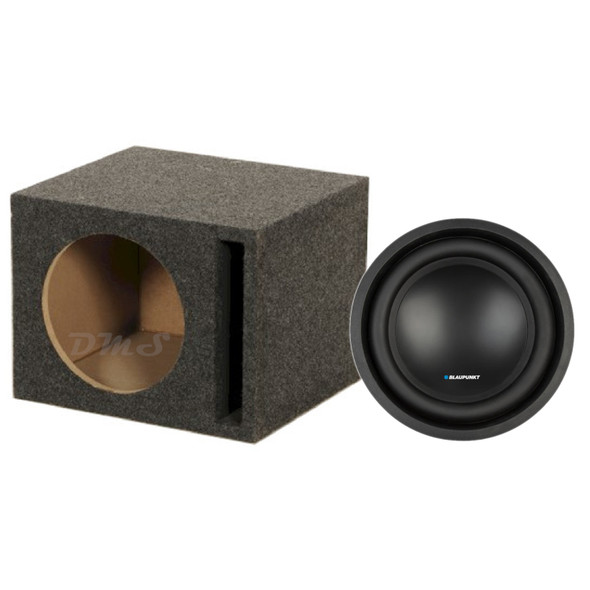 Blaupunkt X-Series 10 Package | 10" 1000W D4 Subwoofer & QPower Ported Box MAIN PHOTO