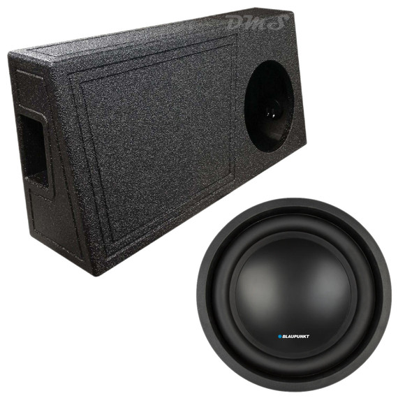 Blaupunkt X-Series 10 Package | 10" 1000W D4 Subwoofer & QBomb Ported Truck Box MAIN PHOTO