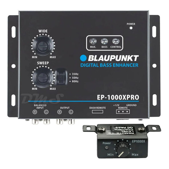 Blaupunkt EP-1000XPRO | Digital Bass Processor Line Driver w/ Remote Bass Knob MAIN PHOTO
