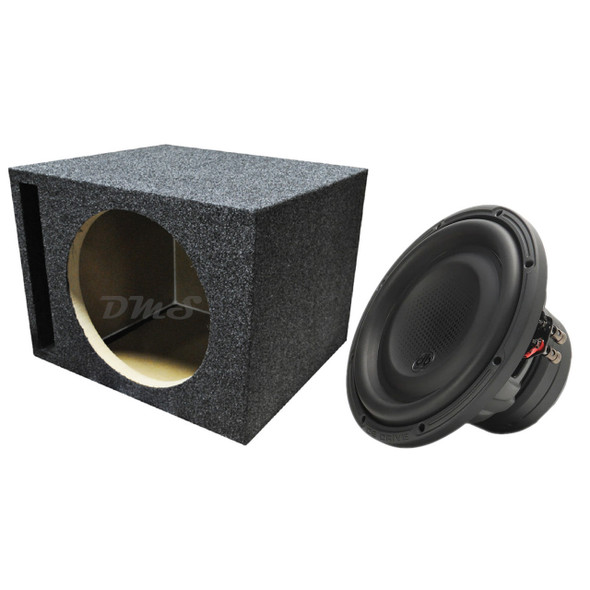 DB Drive DX Series 10 Package | 10" 1200W D4 Subwoofer & QPower HD Ported Box MAIN PHOTO