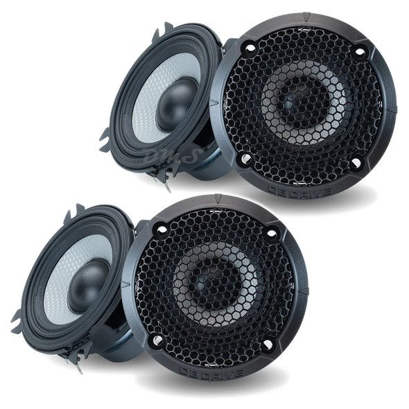 DB Drive DX Series 2.75 Inch 90W 4 Ohm Midrange Speakers | DX-S2.75M (4 Pack) MAIN PHOTO