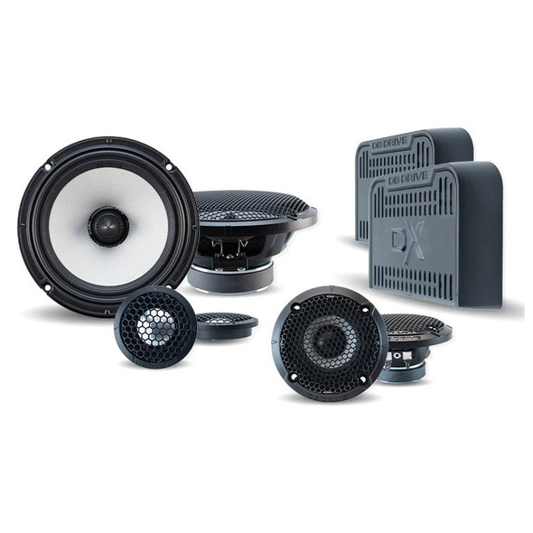 DB Drive DX Series 6.5 Inch 350W 4 Ohm 3-Way Component Speakers Kit | DX-S653C MAIN PHOTO