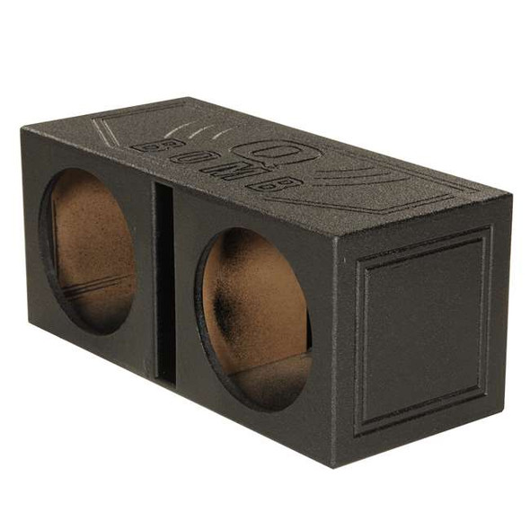 QBomb QBOMB12V | Dual 12 Inch Ported Vented Subwoofer Box