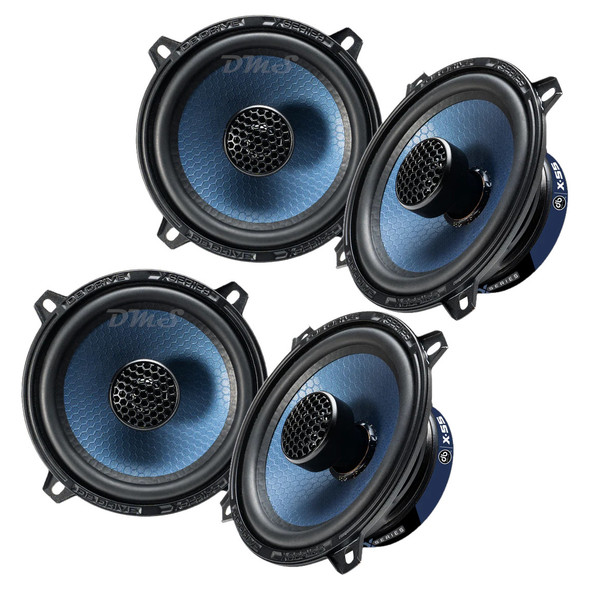 DB Drive X Series 5.25 Inch 200W 4 Ohm 2-Way Coaxial Speakers | X-S5 (4 Pack)
