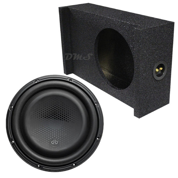 DB Drive DX Series 12 Package | 12" 1000W D4 Shallow Subwoofer & QBomb Sealed Downfire Box MAIN PHOTO
