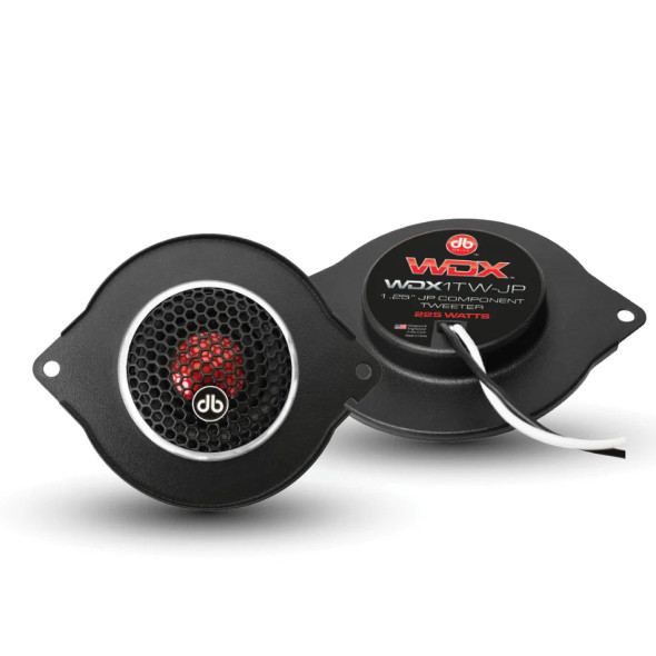 DB Drive WDX 1.25 Inch 225W 4 Ohm Dome Tweeters for JEEP | WDX1TW-JP (Pair) MAIN PHOTO