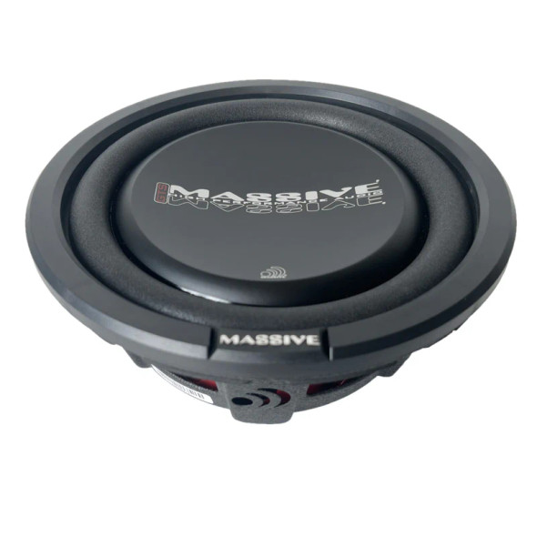 (1) Massive Audio GTS Series 8 Inch 400W DVC 4 Ohm Slim Subwoofer | GTS8