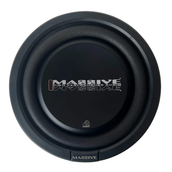 Massive Audio GTS Series 8 Inch 400W DVC 4 Ohm Slim Subwoofer | GTS8 FRONT PHOTO OF CONE