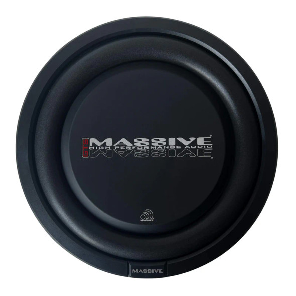Massive Audio GTS Series 12 Inch 600W DVC 4 Ohm Slim Subwoofer | GTS12 FRONT PHOTO OF CONE