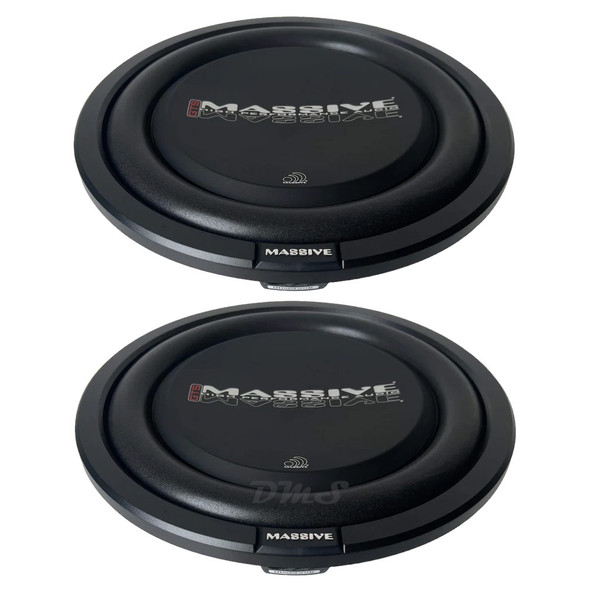 Massive Audio GTS Series 12 Inch 600W DVC 4 Ohm Slim Subwoofers | GTS12 (Pair) MAIN PHOTO