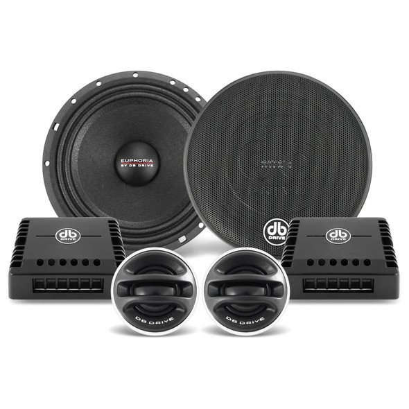 DB Drive Euphoria EPC6K | 6.5 Inch 500W 4 Ohm Pro Audio Component Speakers Kit