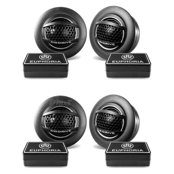 DB Drive Euphoria ES7 1T | 1 Inch 200W 4 Ohm Component Dome Tweeters (4 Pack) MAIN PHOTO