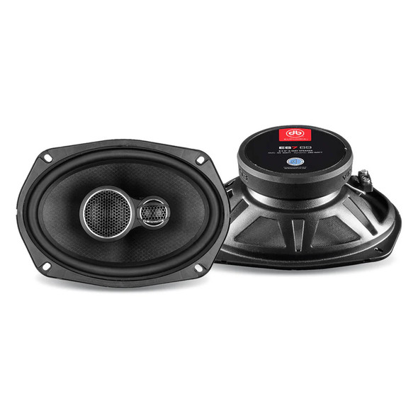 DB Drive Euphoria ES7 69 | 6x9 Inch 280W 4 Ohm 3-Way Coaxial Speakers (Pair)