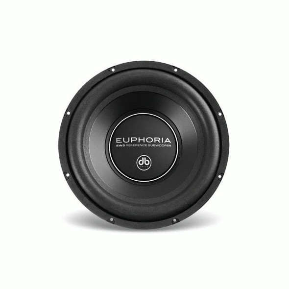 DB Drive Euphoria EW3 12D4 Package | Dual 12" 750W D4 Ohm Subwoofers & QPower HD Ported Box