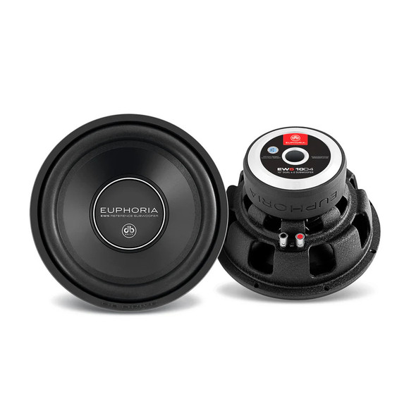 DB Drive Euphoria EW5 10D4 | 10 Inch 1000W DVC 4 Ohm Subwoofer