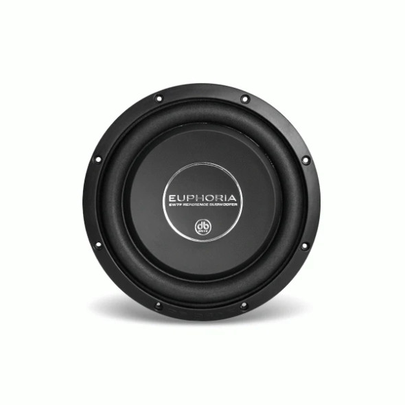 DB Drive Euphoria EW7 10F | 10 Inch 1000W DVC 4 Ohm Slim Subwoofer FRONT PHOTO OF CONE