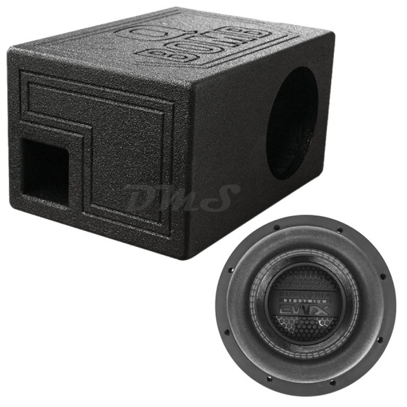 DB Drive Euphoria EWX NEO 8 Inch Package | 8" 600W D4 Ohm Subwoofer & QBomb Ported Box