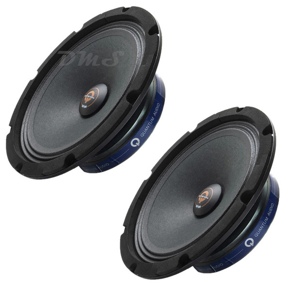 Quantum Audio QPSM8V4 | 8 Inch 350W 4 Ohm Pro Speakers (Pair) MAIN PHOTO