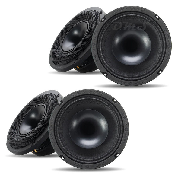 Quantum Audio QSX65CD | 6.5 Inch 500W 4 Ohm 2-Way Coaxial Pro Speakers (4 Pack) MAIN PHOTO