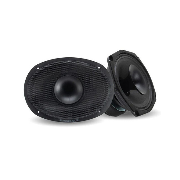 Quantum Audio QSX69CD | 6x9 Inch 700W 4 Ohm 2-Way Coaxial Pro Audio Speakers (Pair)