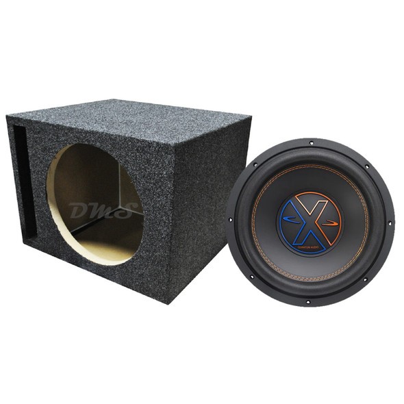Quantum Audio QWX 12 Inch Package | 12" 2000W D4 Ohm Subwoofer & QPower HD Ported Box