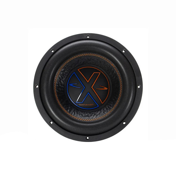 Quantum Audio QWX 10 Inch 4000W Max DVC 4 Ohm Subwoofer | QWX4000/10D4 FRONT PHOTO OF CONE