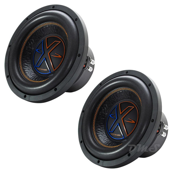 Quantum Audio QWX 10 Inch 4000W Max DVC 4 Ohm Subwoofers | QWX4000/10D4 (Pair)