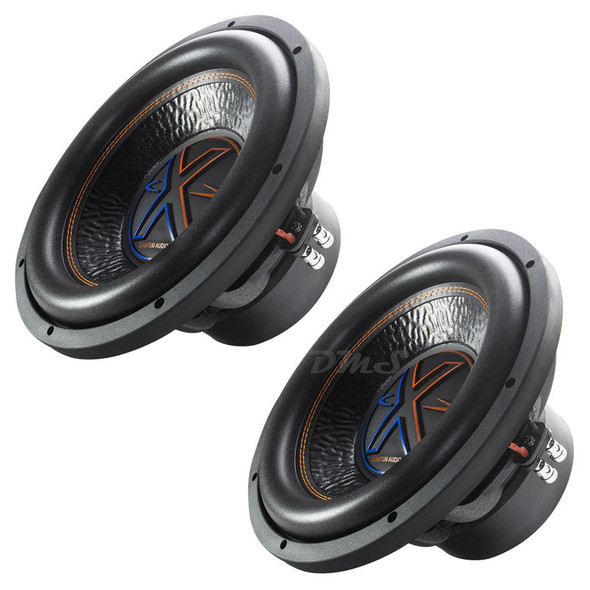 Quantum Audio QWX 12 Inch 4000W Max DVC 4 Ohm Subwoofers | QWX4000/12D4 (Pair)
