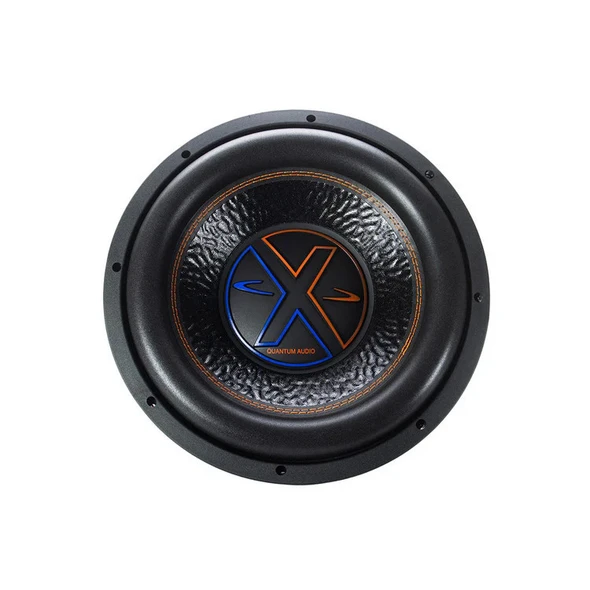Quantum Audio QWX 12 Inch 4000W Max DVC 4 Ohm Subwoofers | QWX4000/12D4 (Pair) FRONT PHOTO OF CONE