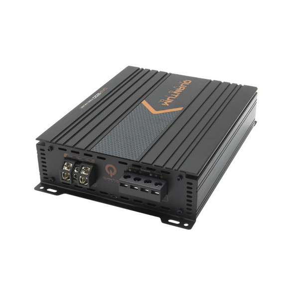Quantum Audio QA2-1200 | 1200W Max 2 Channel Full Range Amplifier ANGLED PHOTO