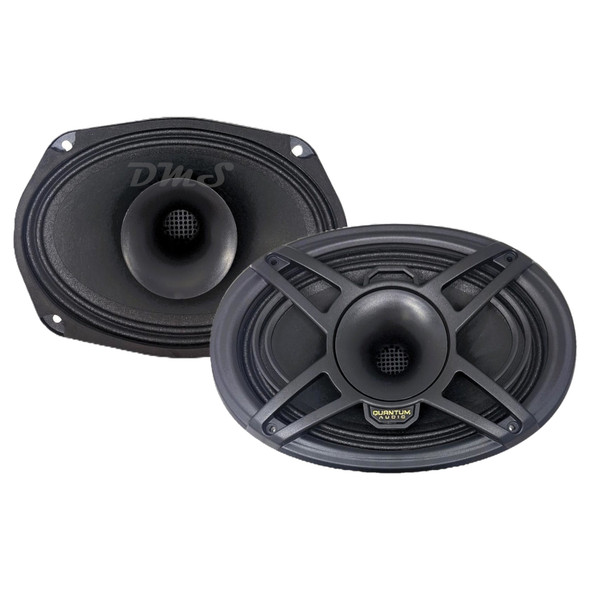 Quantum Audio QPRO69CD | 6x9 Inch 700W 4 Ohm 2-Way Coaxial Pro Audio Speakers (Pair)