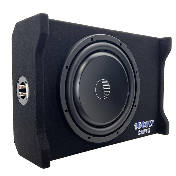Orion Cobalt CDF12 | 10 Inch 1500W Shallow Mount Loaded Subwoofer Enclosure