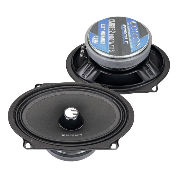 Orion Cobalt CM6852 | 6x8 Inch 1000W 2 Ohm Pro Audio Midrange Speakers (Pair) MAIN PHOTO