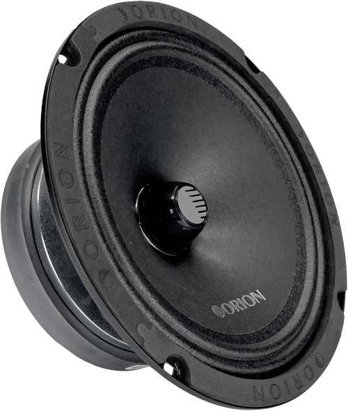 Orion Cobalt CM852 | 8 Inch 1200W 2 Ohm Pro Midrange Speakers (Pair) ANGLED PHOTO OF SURROUND