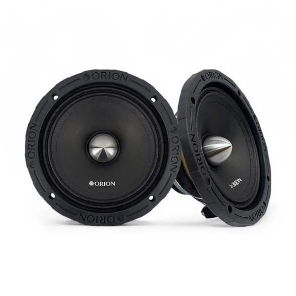 Orion HCCA NEO 6.5 Inch 1400W 4 Ohm Pro Audio Midrange Speakers | HCCA64N (Pair)